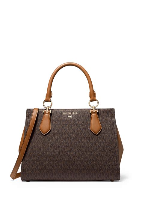marilyn medium logo satchel